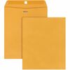 Quality Park 10 x 12 Clasp Envelopes with Deeply Gummed Flaps - Clasp - #95 - 10" Width x 12" Length - 28 lb - Gummed - Kraft - 100 / Box - Kraft