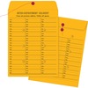 Quality Park 10 x 13 Double Sided Inter-Departmental Envelope - Inter-department - 10" Width x 13" Length - 28 lb - String/Button - Kraft - 100 / Box 