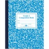Roaring Spring Grade School Ruled Marble Flexible Cover Composition Book - 50 Sheets - 100 Pages - Printed - Sewn/Tapebound - Both Side Ruling Surface