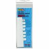 Redi-Tag Permanent Stick Write-On Index Tabs - 416 Write-on Tab(s) - 1" Tab Height x 0.43" Tab Width - Self-adhesive, Permanent - White Plastic Tab(s)
