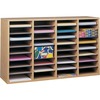 Safco Adjustable Shelves Literature Organizers - 36 Compartment(s) - Compartment Size 2.50" x 9" x 11.50" - 24" Height x 39.4" Width x 11.8" Depth - M