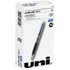 uniball&trade; 207 Gel Pen - Medium Pen Point - 0.7 mm Pen Point Size - Refillable - Retractable - Blue Gel-based Ink - 1 Dozen