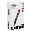uniball&trade; 207 Gel Pen - Medium Pen Point - 0.7 mm Pen Point Size - Refillable - Retractable - Red Gel-based Ink - 1 Dozen