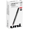 uniball&trade; Onyx Rollerball Pens - Micro Pen Point - 0.5 mm Pen Point Size - Red - Metal Tip - 1 Dozen