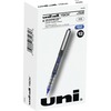 uniball&trade; Vision Rollerball Pens - Micro Pen Point - 0.5 mm Pen Point Size - Blue - 1 Dozen