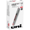 uniball&trade; Vision Rollerball Pens - Micro Pen Point - 0.5 mm Pen Point Size - Red - 1 Dozen