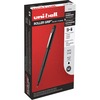 uniball&trade; Roller Grip Rollerball Pen - Micro Pen Point - 0.5 mm Pen Point Size - Black - 1 Dozen