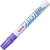 uni&reg; uni-Paint PX-20 Oil-Based Paint Marker - Medium Marker Point - Violet Oil Based Ink - White Barrel - 1 Each