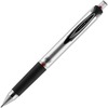 uniball&trade; 207 Impact RT Gel Pen - Bold Pen Point - 1 mm Pen Point Size - Refillable - Retractable - Red Gel-based Ink - Gray, Silver Barrel - 1 E