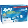 Expo Large Barrel Dry-Erase Markers - Bold Marker Point - Chisel Marker Point Style - Blue - 1 Dozen