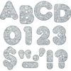 Trend 4" Sparkle Uppercase Ready Letters Set - 50 x Capital Letter, 10 x Number, 10 x Punctuation Marks Shape - Pin-up - Casual Style - 4" Height x 9"