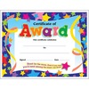 Trend Shoot for the Moon Award Certificate - "Certificate of Award" - 8.5" x 11" - 30 / Pack