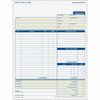 TOPS Three-part Carbonless Job Invoice Forms - 3 PartCarbonless Copy - 8.50" x 11" Sheet Size - White, Canary, Manila - Assorted Sheet(s) - Blue Print