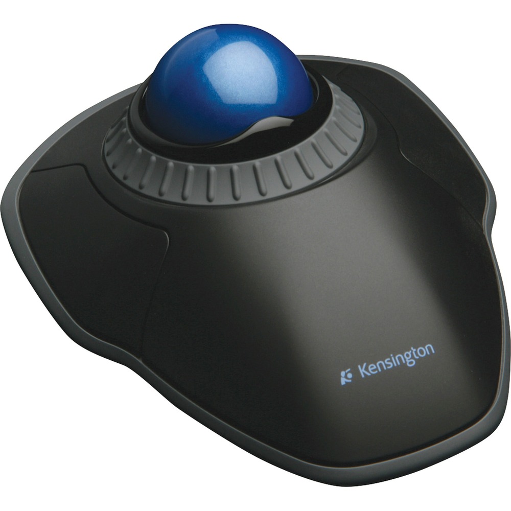 kensington orbit trackball with scroll ring optical - cable
