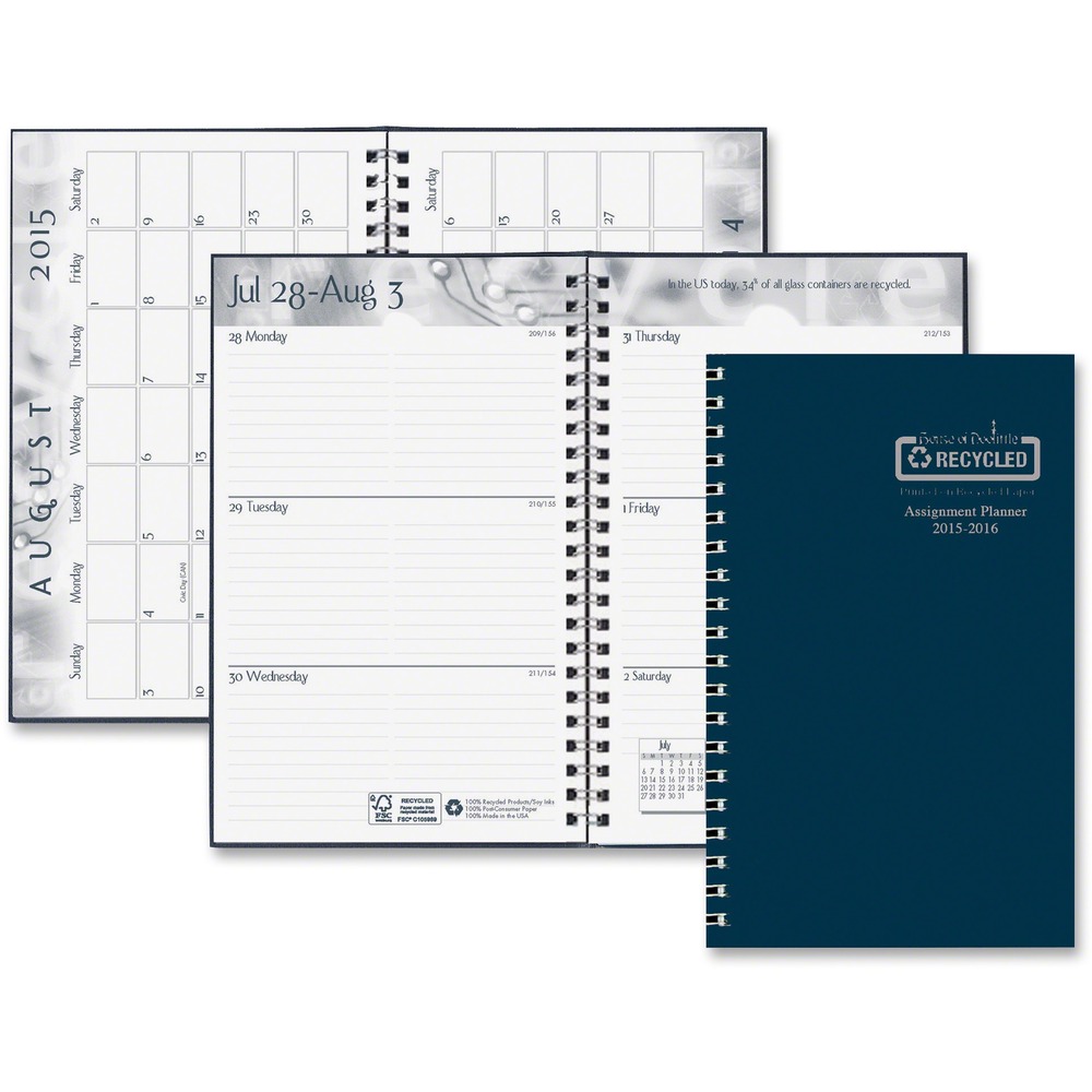 Wholesale Academic Planners by Doolittle Discounts on HOD274RTG07-BULK