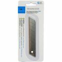 Sparco Replacement Snap-Off Blades - 4" (101.60 mm) Length x 0.71" (17.98 mm) Thickness - Straight Style - Snap-off, Durable - Steel - 5 / Pack - Silver