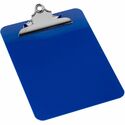 Nature Saver Recycled Plastic Clipboards - 1" (25.40 mm) Clip Capacity - 8 1/2" (215.90 mm) x 12" (304.80 mm) Sheet Size - Heavy Duty - Plastic - Blue - 1 Each