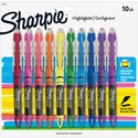 Sharpie Accent Highlighter - Liquid Pen - Micro Marker Point - Chisel Marker Point Style - Assorted Pigment-based Ink - 10 / Set