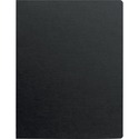 Fellowes Futura&trade; Presentation Covers - Oversize, Black, 25 pack - 11.3" Height x 8.8" Width x 0.1" Depth - 8 3/4" x 11 1/4" Sheet - Black - Polypropylene - 25 / Pack