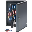 Steelmaster Security Key Cabinet - 11.8" x 4.3" x 14.8" - Key Lock - Recycled