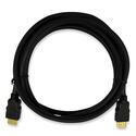 Exponent Microport HDMI Cable - 15 ft HDMI A/V Cable for TV, Gaming Console, Audio/Video Device - First End: 1 x HDMI Digital Audio/Video - Male - Second End: 1 x HDMI Type A Digital Audio/Video - Male - Black - 1 Each