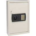 Steelmaster Electronic Key Safe - Electronic Lock - Scratch Resistant - Overall Size 17.8" x 11.9" x 4" - Sand - Steel