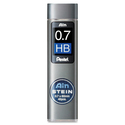Pentel Mechanical Pencil Refill - 0.7 mmMedium Point - HB - Black - 40 / Pack