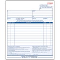 Adams Purchase Order Form - 50 Sheet(s) - 3 PartCarbonless Copy - 11" x 8.50" Form Size - Pink, White, Yellow - Red Print Color - 1 Each