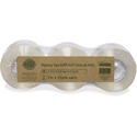 Bandit Earth Hugger Shipping Tape Rolls - 55 yd (50.3 m) Length x 2" (50.8 mm) Width - Plastic - For Shipping - 3 / Pack - Clear