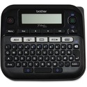 Brother PT-D210BK Easy-to-Use Label Maker - Thermal Transfer - 20 mm/s Mono - 180 dpi - Tape0.14" (3.50 mm), 0.24" (6 mm), 0.35" (9 mm), 0.47" (12 mm) - LCD Screen - Battery, Power Adapter - 6 Batteries Supported - AAA - Black - Handheld, Desktop - QWERTY, Manual Cutter, Label Length Setting, Auto Numbering, Horizontal Alignment, Vertical Printing, Mirror Printing