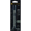 Cross Standard Ballpoint Pen Refills - Medium Point - Black Ink - 2 / Pack