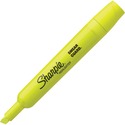 Sharpie Highlighter - Tank - Chisel Marker Point Style - Fluorescent Yellow