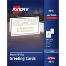 Avery&reg; Inkjet Greeting Card - White