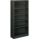 HON Brigade 5-Shelf Steel Bookcase