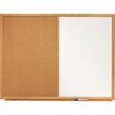 Quartet Standard Combination Whiteboard/Cork Bulletin Board