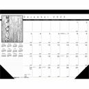 House of Doolittle Black on White Calendar Desk Pad