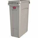 Rubbermaid Commercial Slim Jim 23-Gallon Vented Waste Container