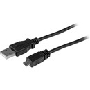 StarTech.com 3 ft Micro USB Cable - A to Left Angle Micro B