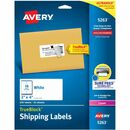 Avery&reg; TrueBlock&reg; Shipping Labels, Sure Feed&reg; Technology, Permanent Adhesive, 2" x 4" , 250 Labels (5263)