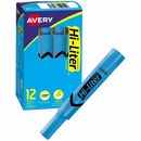 Avery&reg; Desk Style HI-LITER&reg;, Fluorescent Blue