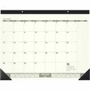 At-A-Glance 2024 Recycled Monthly Desk Pad, Standard, 22" x 17"