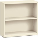 HON Brigade Steel Bookcase | 2 Shelves | 34-1/2"W | Putty Finish