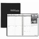 House of Doolittle Black on White Weekly Planner