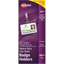 Avery&reg; Heavy-Duty Clip Style Badge Holders