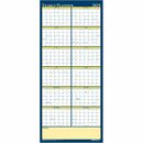 House of Doolittle Laminated Yearly Wall Planner