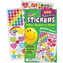 Trend Sparkly Stars, Hearts, & Smiles Sticker Pad