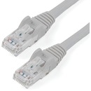 StarTech.com 25ft CAT6 Ethernet Cable - Gray Snagless Gigabit - 100W PoE UTP 650MHz Category 6 Patch Cord UL Certified Wiring/TIA