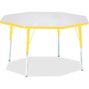 Jonti-Craft Berries Adult Height Color Edge Octagon Table