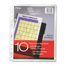 Hilroy 11-Hole Punched Plain Edge Sheet Protector