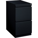 Lorell 23" File/File Mobile File Cabinet with Full-Width Pull
